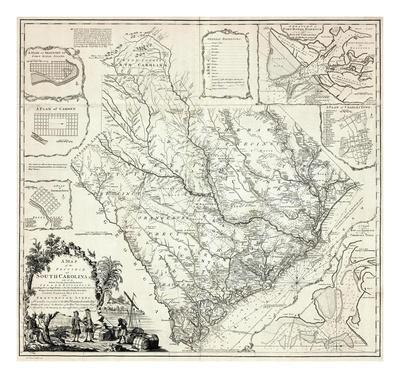 Map of the Province of South Carolina, c.1773 Artwork Print by way of James Cook dinner graphic regarding Printable Map of South Carolina called Map of the Province of South Carolina, c.1773 Artwork Print as a result of James Cook dinner